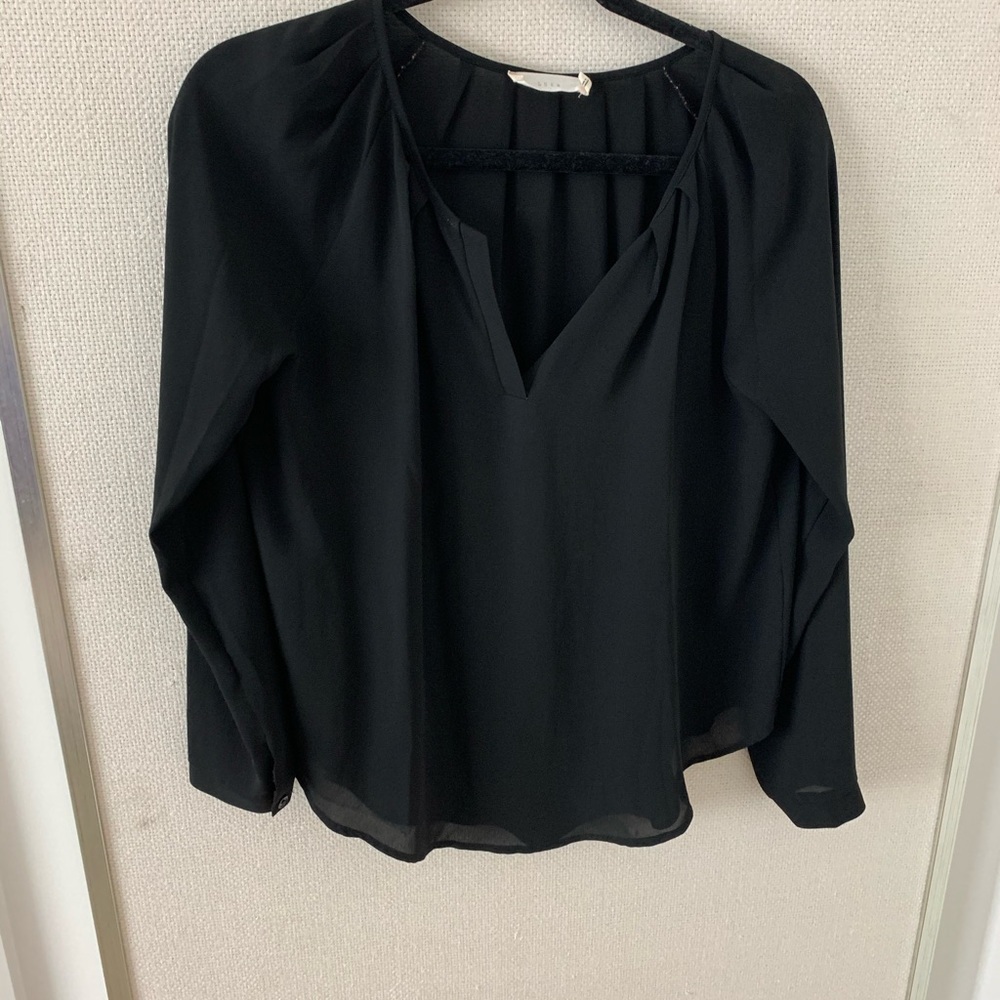 Black Lush blouse